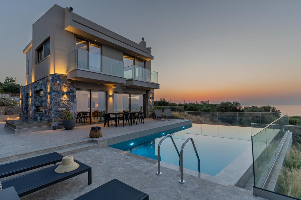 Villa Onyx - With Private Heated Pool Atsipopoulo Eksteriør bilde